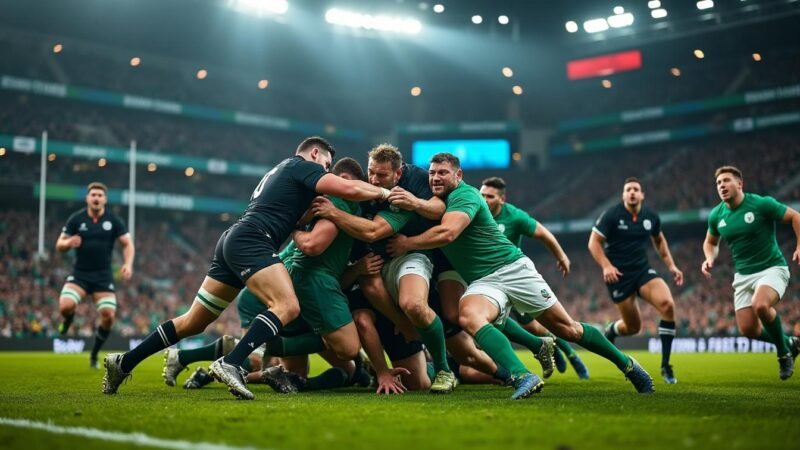 Match de rugby Irlande – Nouvelle-Zélande : horaires et chaînes de diffusion en direct
