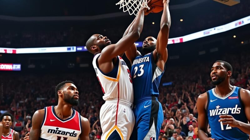 NBA – Saison régulière : Gobert s&rsquo;illustre avec les Wolves, tandis que les jeunes talents Coulibaly et Sarr subissent une nouvelle défaite avec Washington