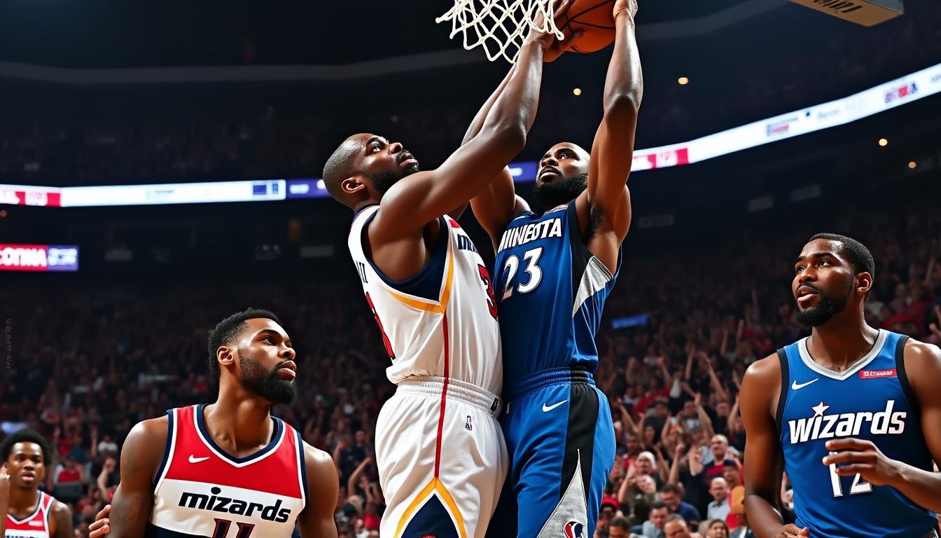 NBA – Saison régulière : Gobert s&rsquo;illustre avec les Wolves, tandis que les jeunes talents Coulibaly et Sarr subissent une nouvelle défaite avec Washington