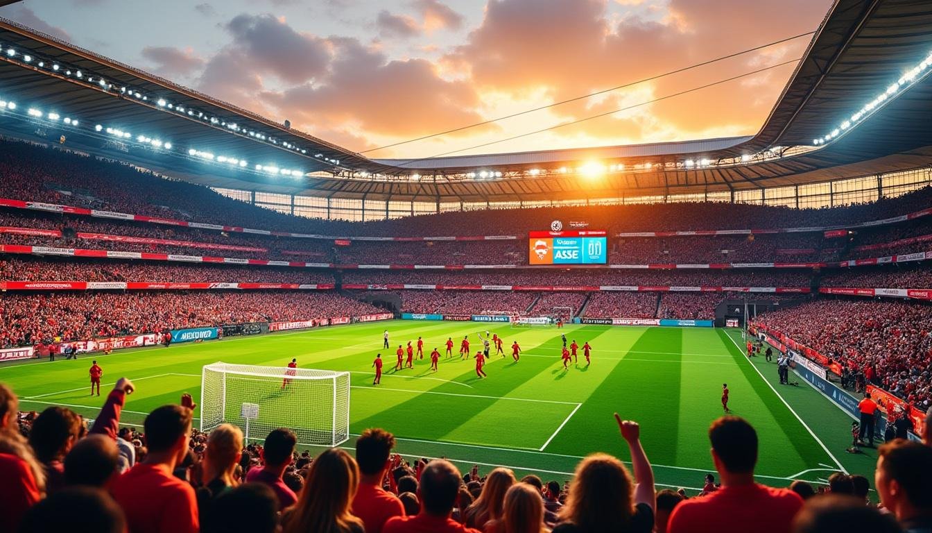 le red star prend l'avantage face à l'asse avec un score de 2-0 à la mi-temps. découvrez les moments forts et l'évolution du match en temps réel.