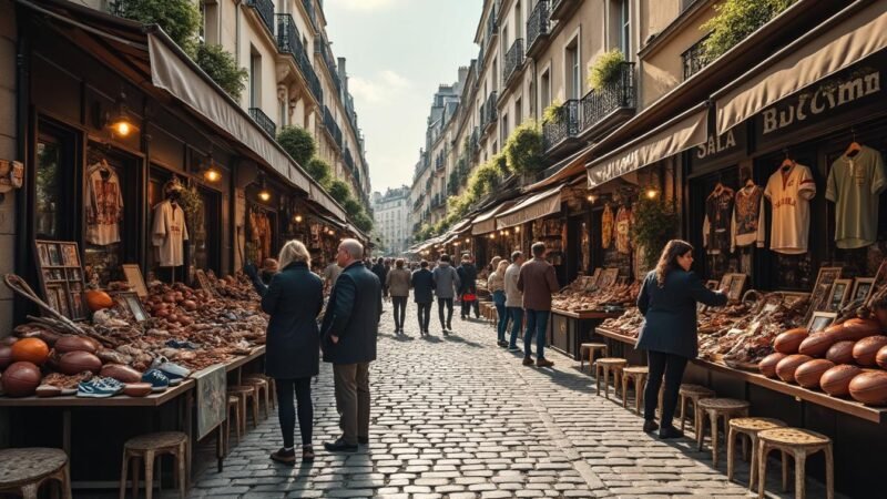 À Paris, une brocante 100% sport fait sensation avec ses trésors vintage authentiques