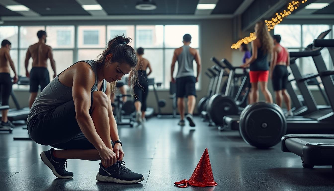découvrez comment la culpabilité post-fêtes motive de nombreuses personnes à s'inscrire en salle de sport en janvier et transformer leurs bonnes résolutions en actions concrètes.