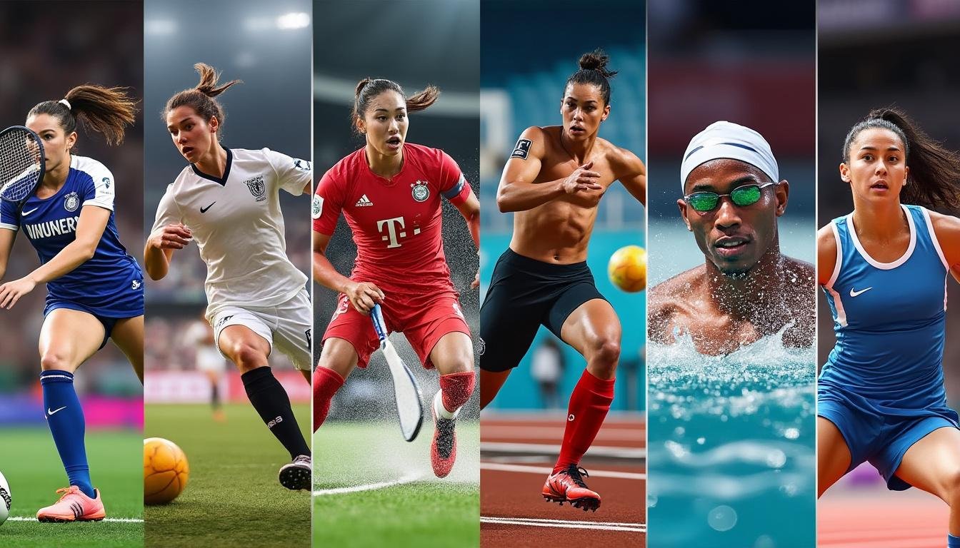 En images : Retour sur les 20 temps forts qui ont marqué l&rsquo;année 2025 dans le monde du sport