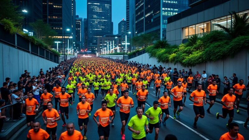 Entre course et découverte : 2 000 passionnés conquis par le trail urbain ce samedi soir