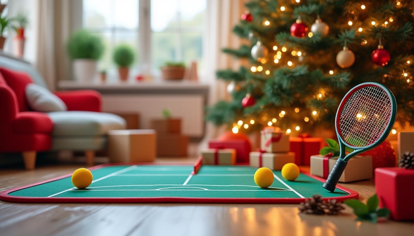 découvrez comment le padel, sport en plein essor, s'invite sous le sapin grâce à des jouets pour enfants qui suivent cette tendance montante.