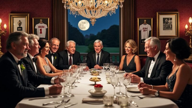 Les voix emblématiques du sport réunies pour un dîner d&rsquo;exception racontant ses plus belles histoires !