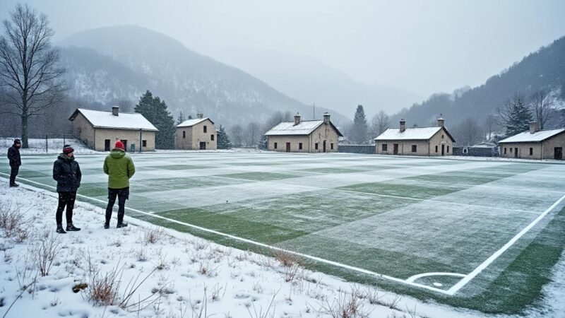 Aveyron : Football, rugby, Onet, Millau… la neige et le froid bouleversent le planning sportif du week-end