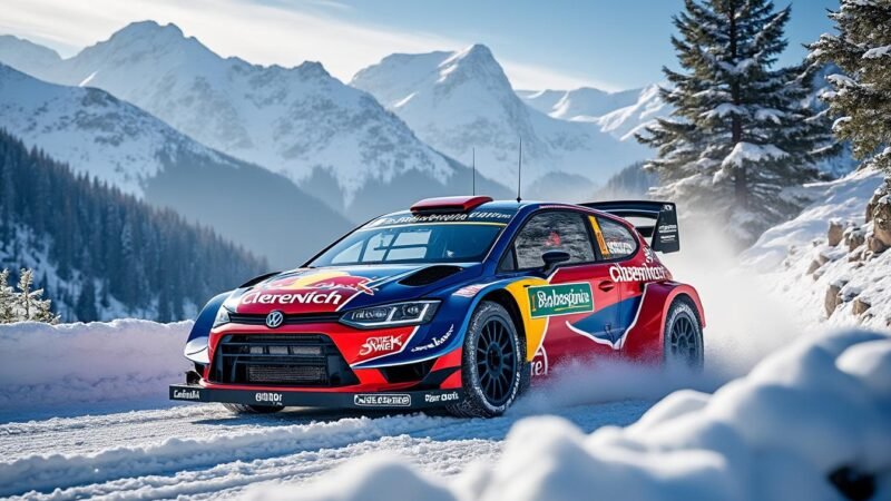 Rallye Monte-Carlo WRC : Solberg impose sa maîtrise sur neige et verglas