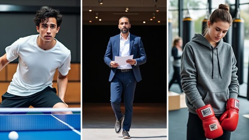 sous le signe du sport : Timothée Chalamet devient pongiste, Adil Rami monte sur les planches et Sydney Sweeney enfile les gants de boxe